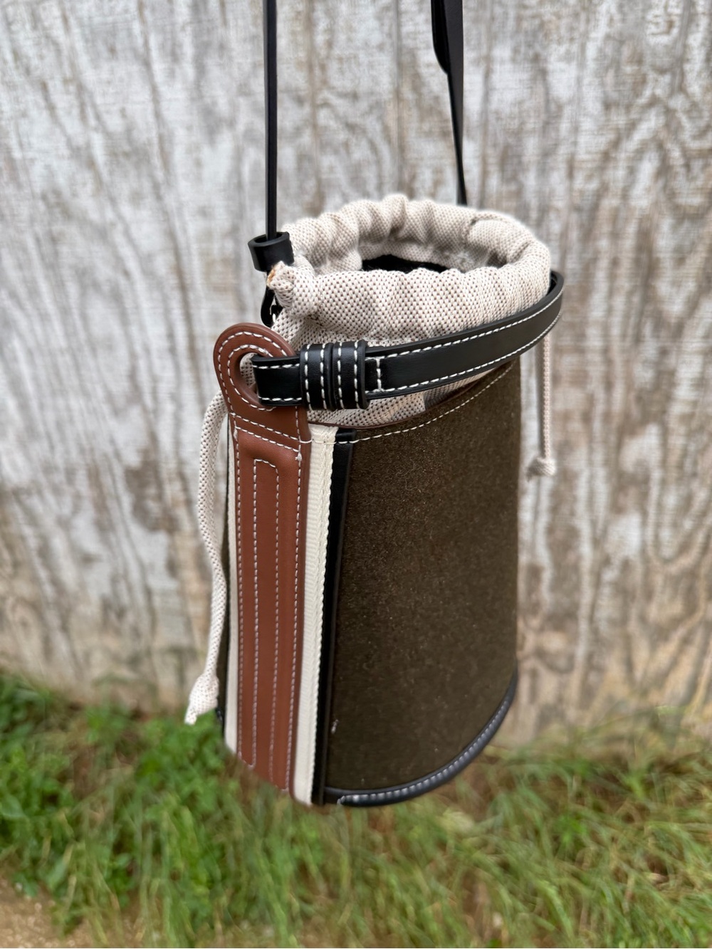 Zara Fabric Crossbody Bag - Picture 4 of 10